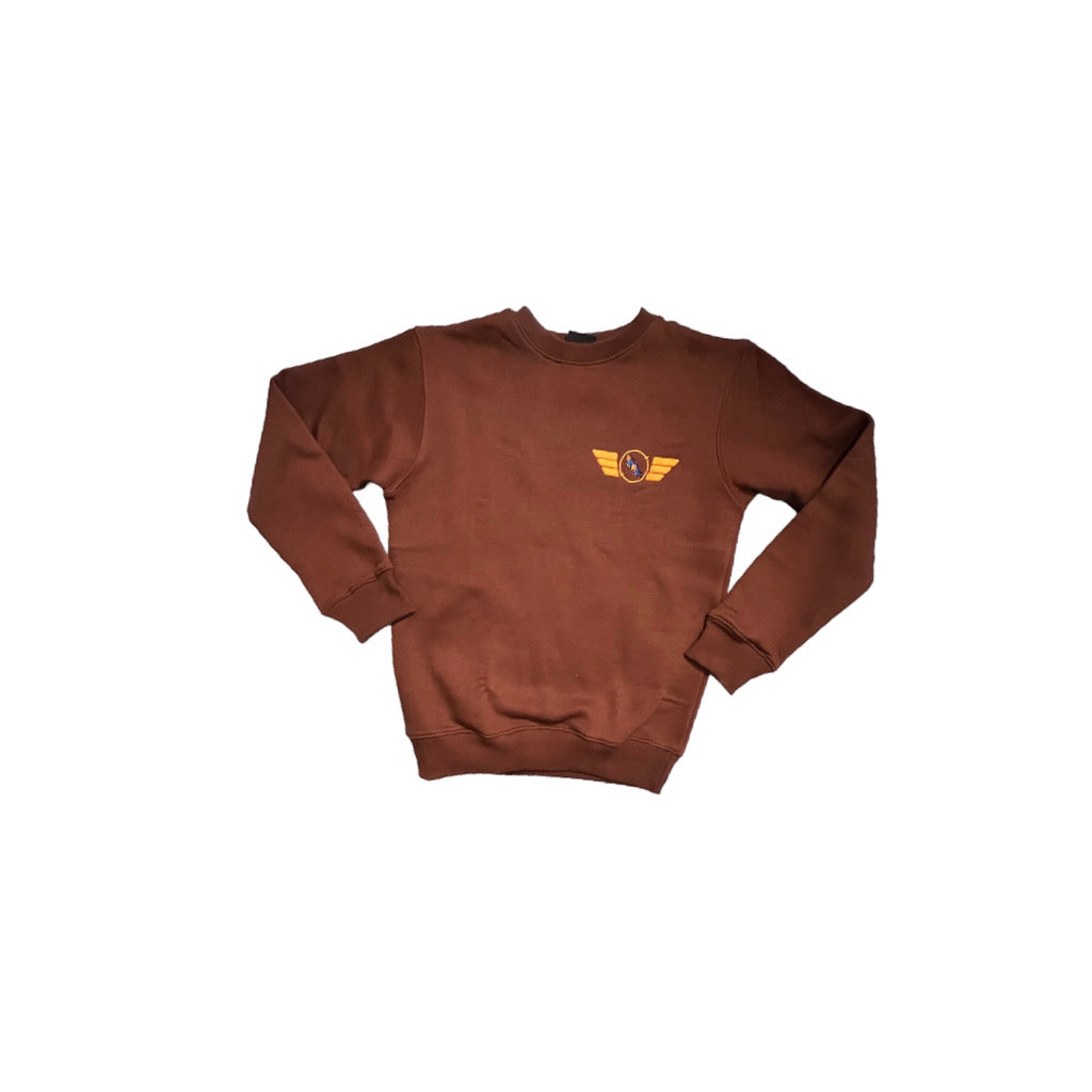 Brown Comeback Crewneck