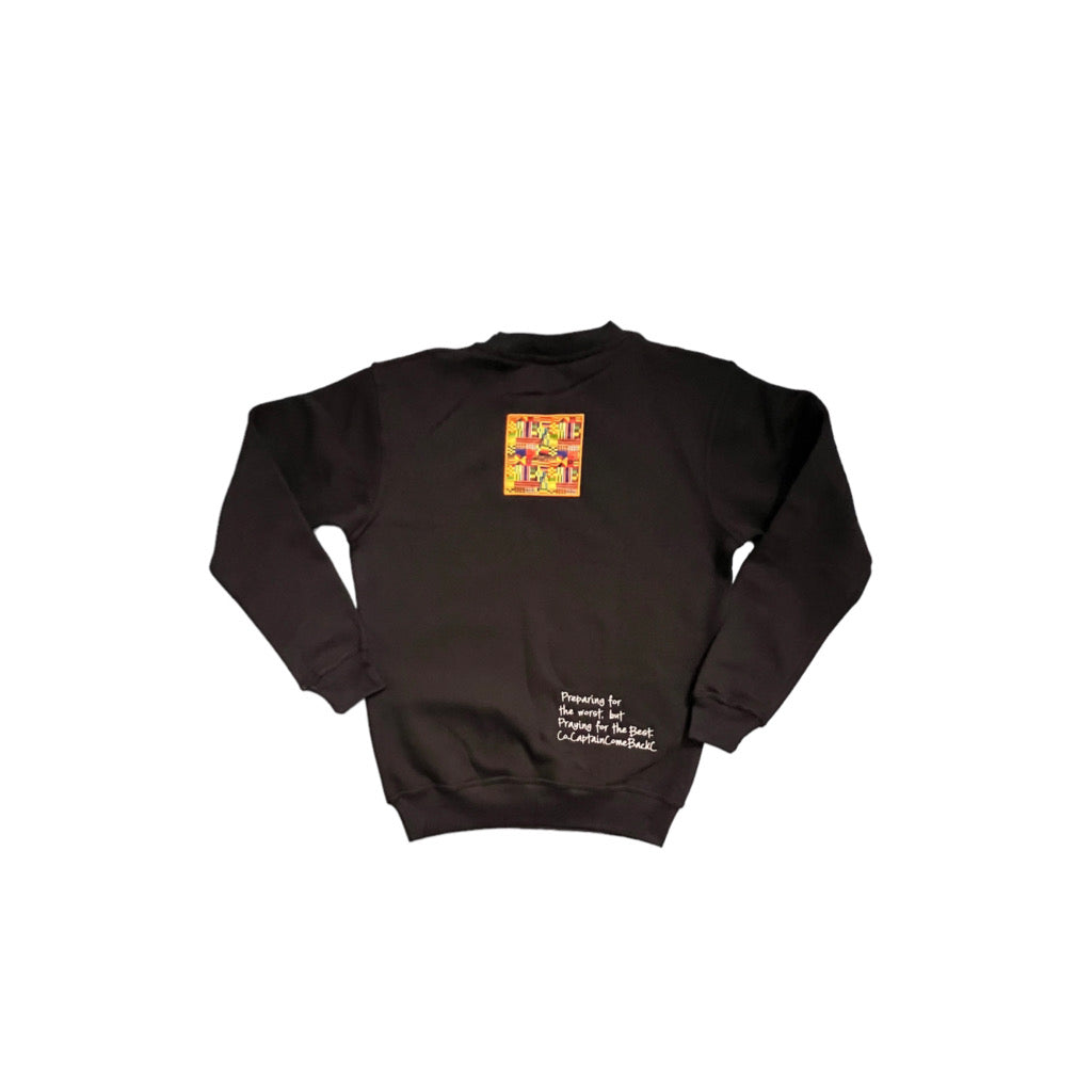 Black Comeback Crewneck