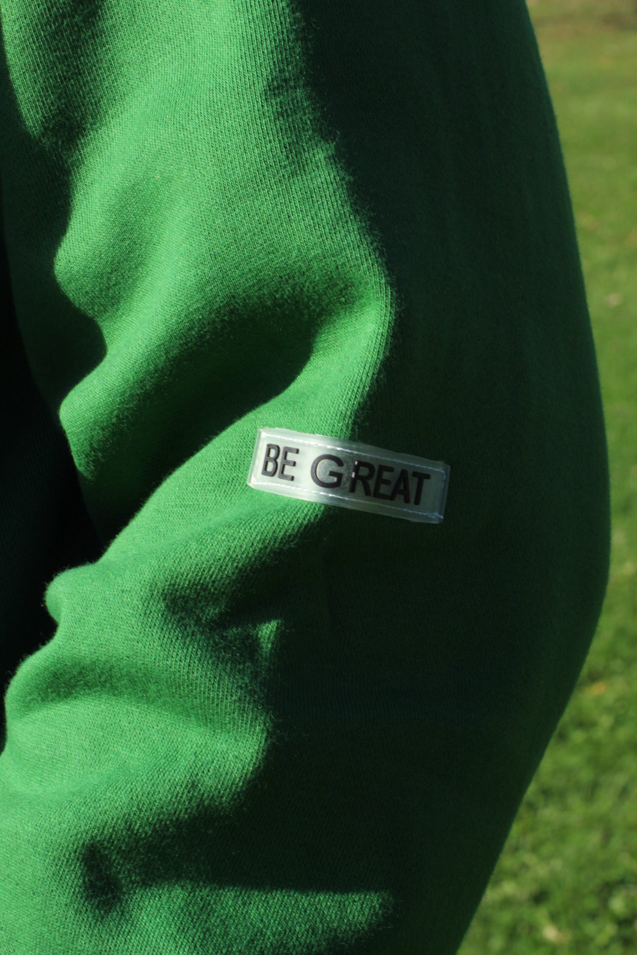 Green Oversized Hoodie