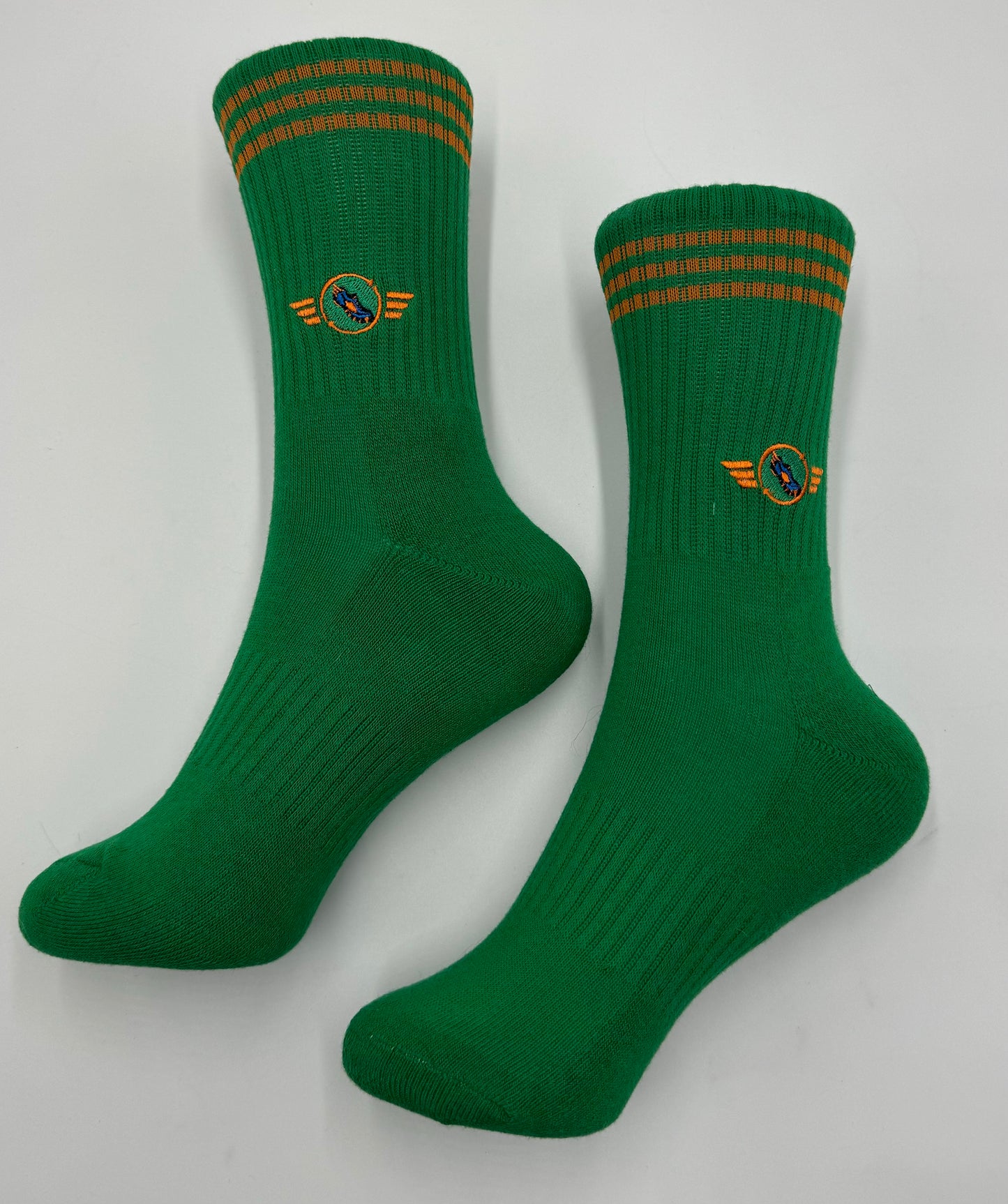 Green Captain Comeback Medium Length Socks (2.0)