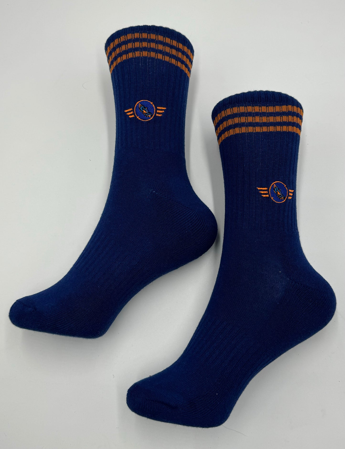 Navy Captain Comeback Medium Length Socks