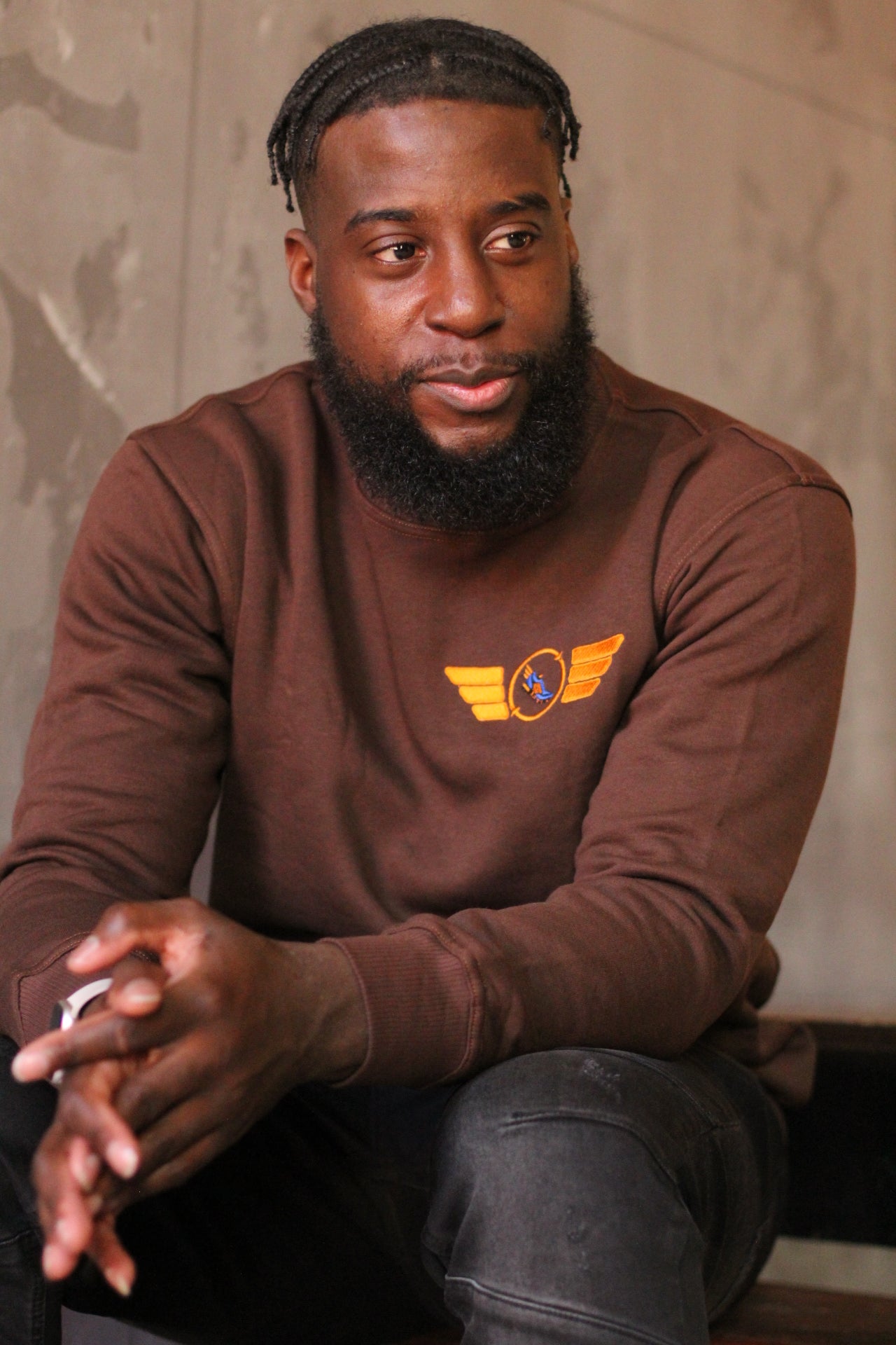 Brown Comeback Crewneck