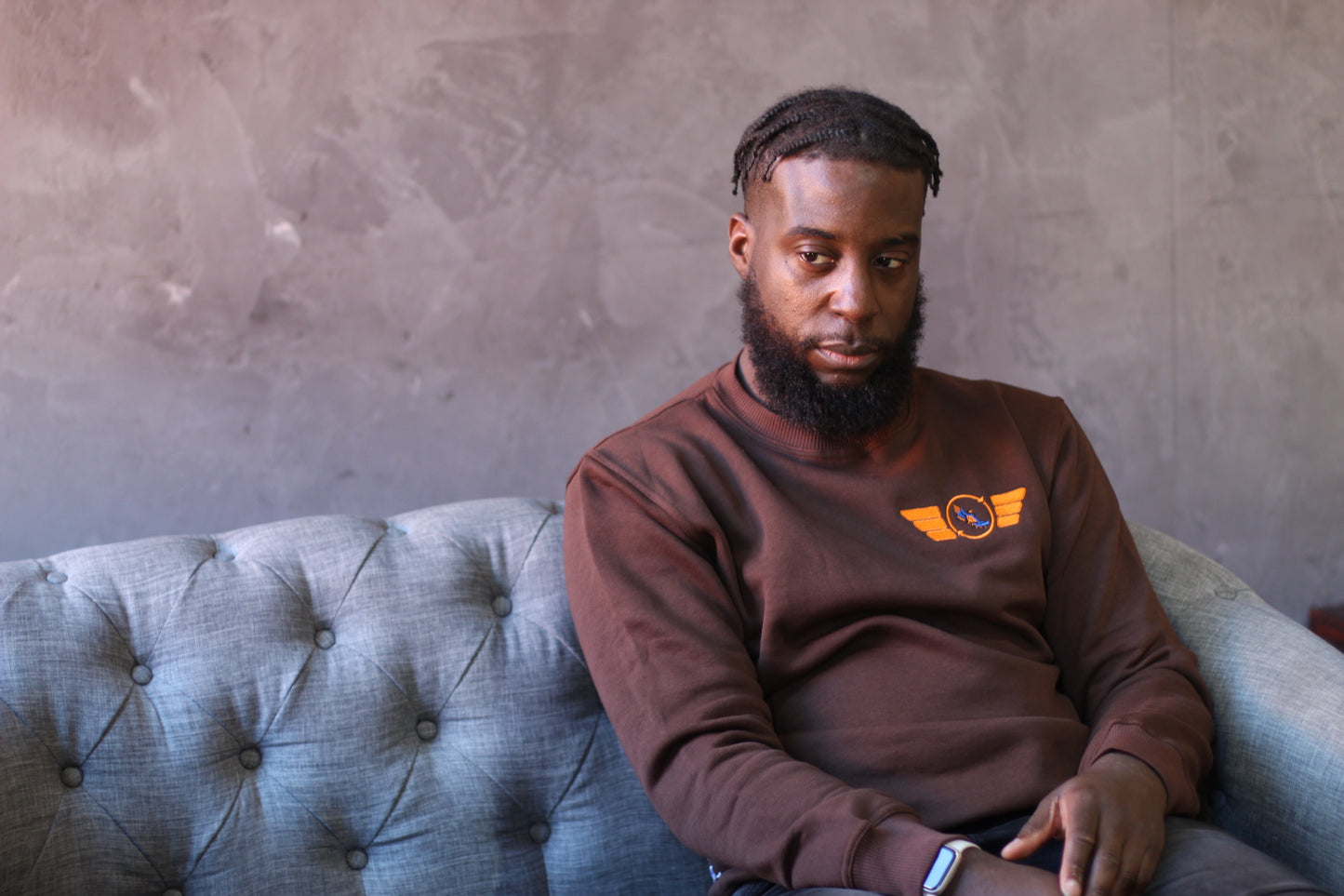 Brown Comeback Crewneck