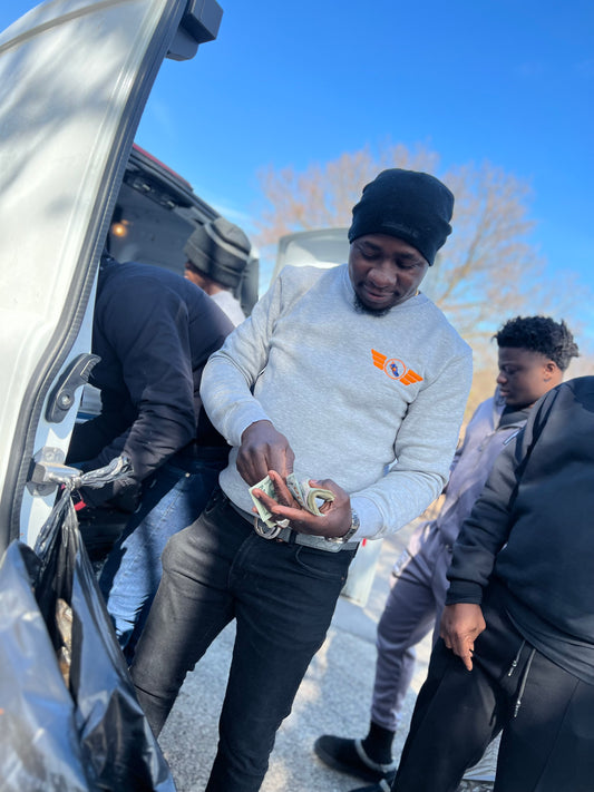 Gray Comeback Crewneck