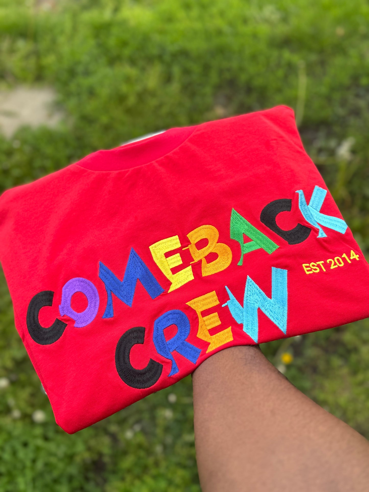 Red Comeback Crew T-Shirt