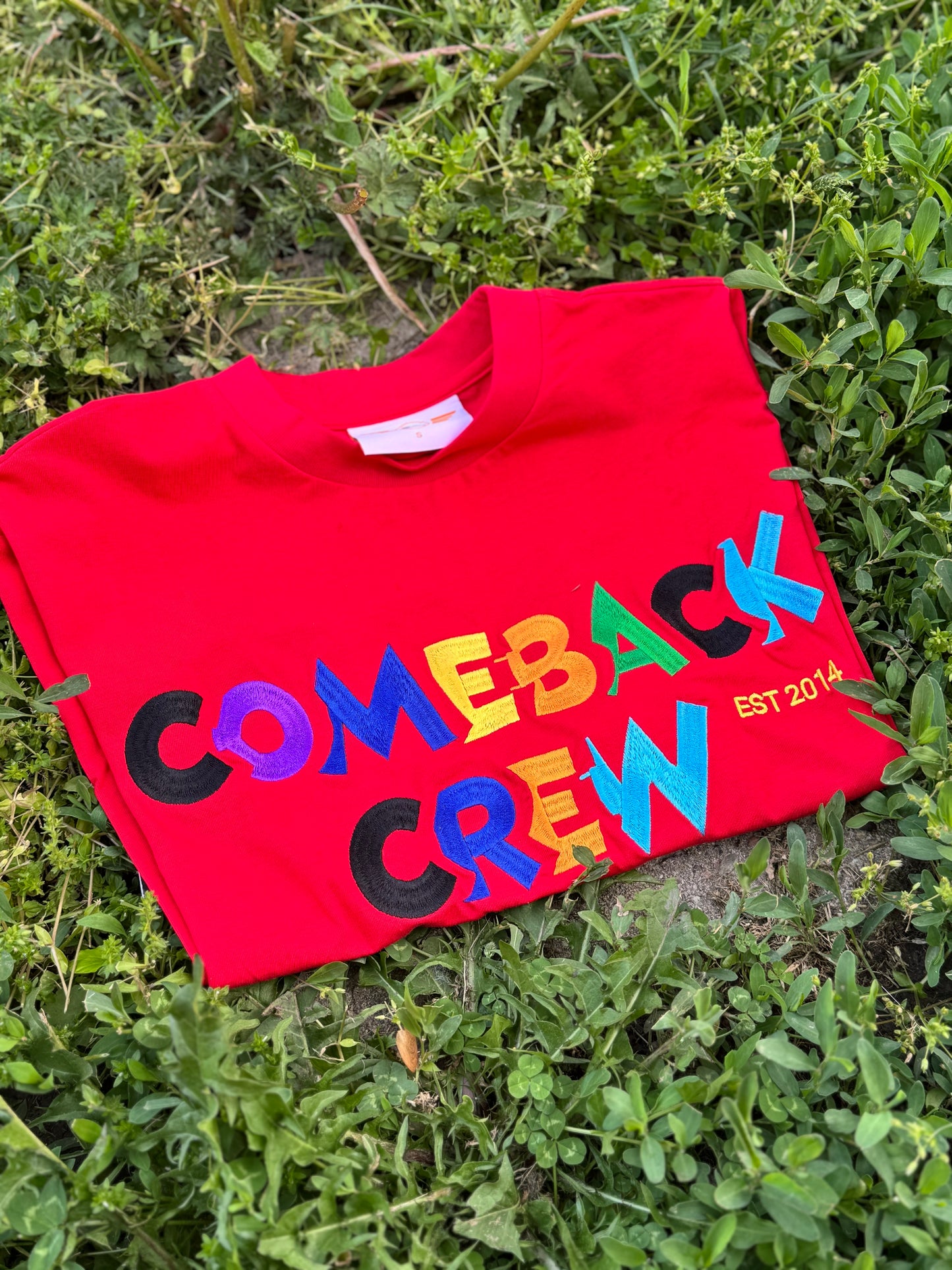 Red Comeback Crew T-Shirt