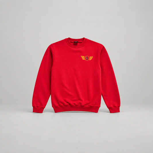 Red Comeback Crewneck