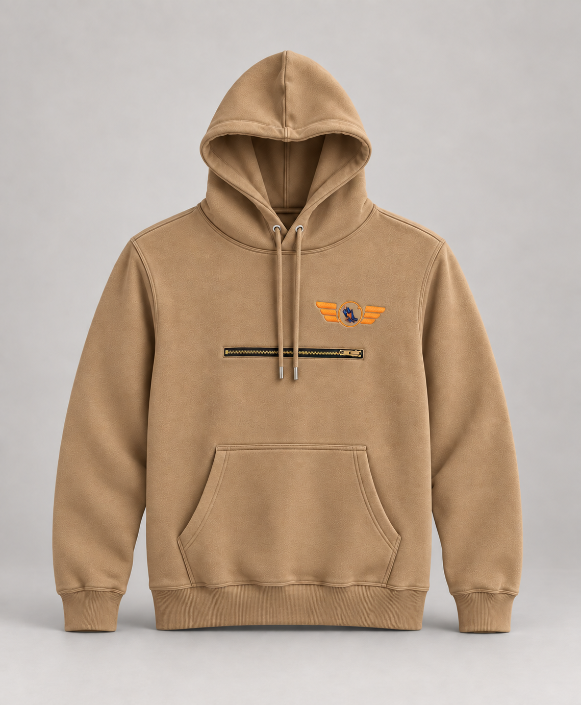 Cream CaptainComeBack Hoodie
