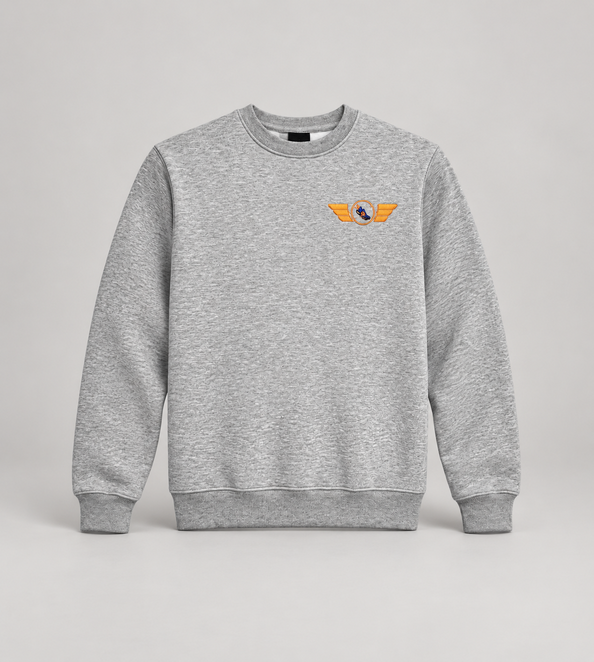 Gray Comeback Crewneck