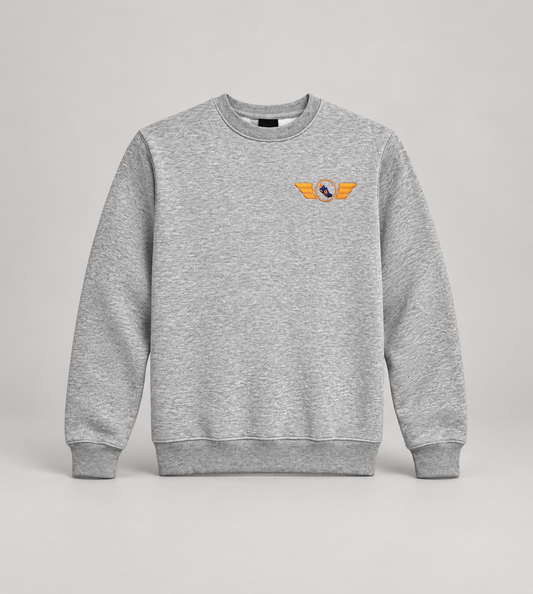 Gray Comeback Crewneck