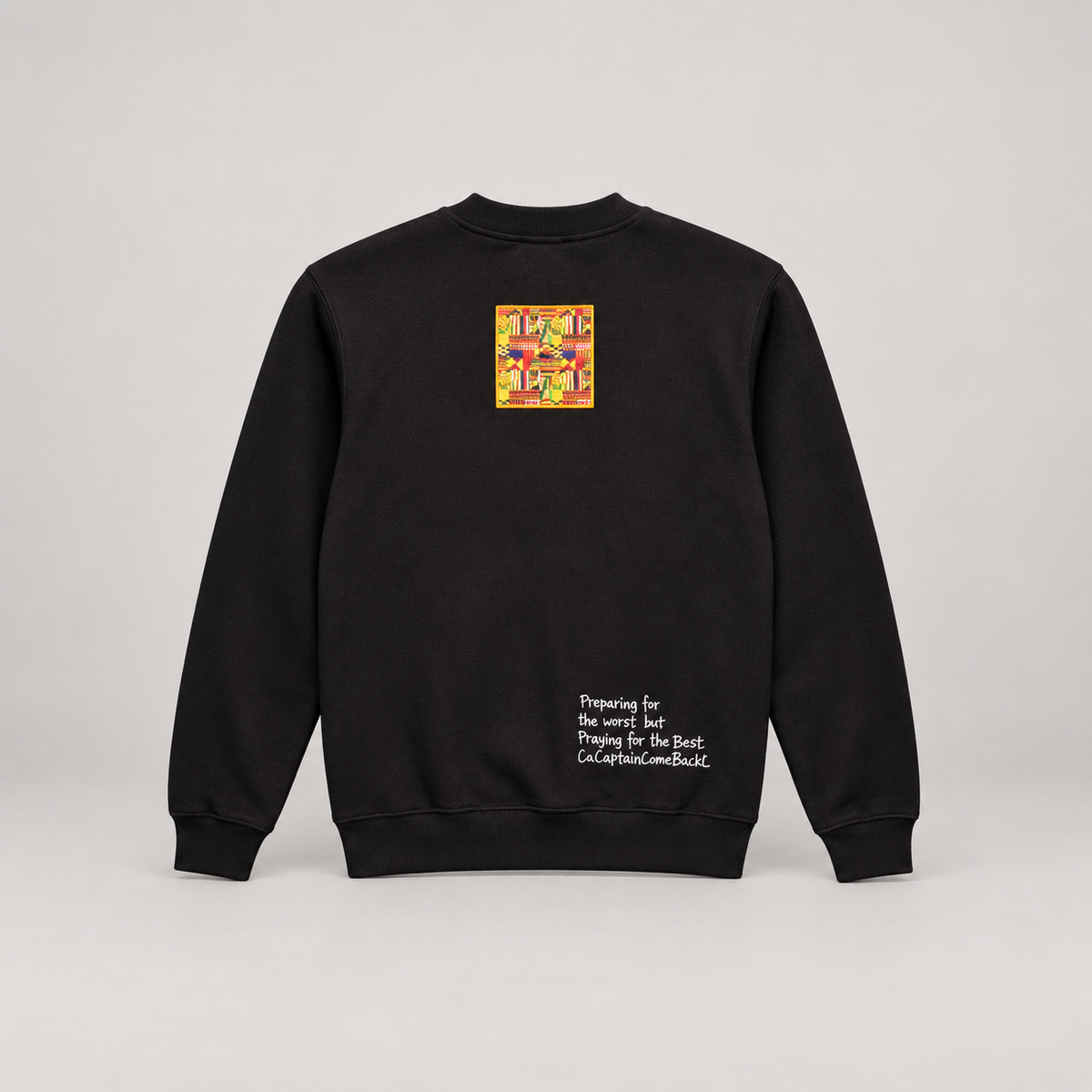 Black Comeback Crewneck