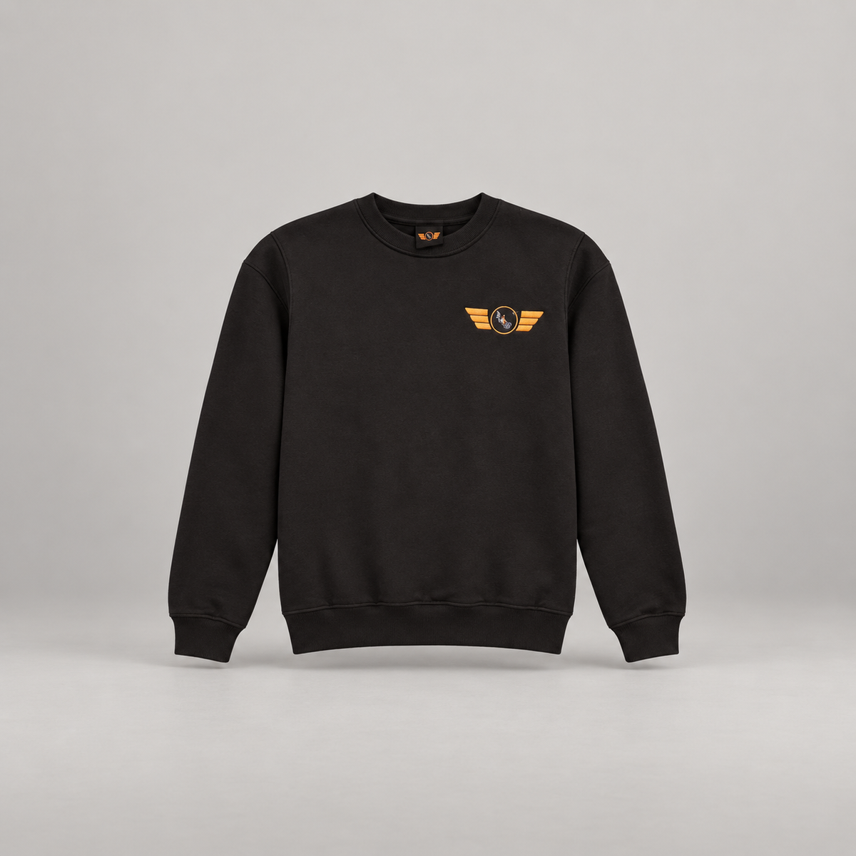 Black Comeback Crewneck
