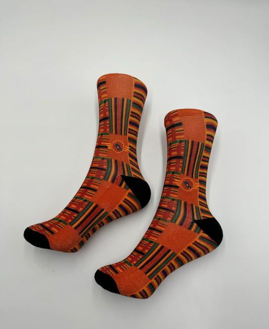 Ankara Native Medium Socks #1